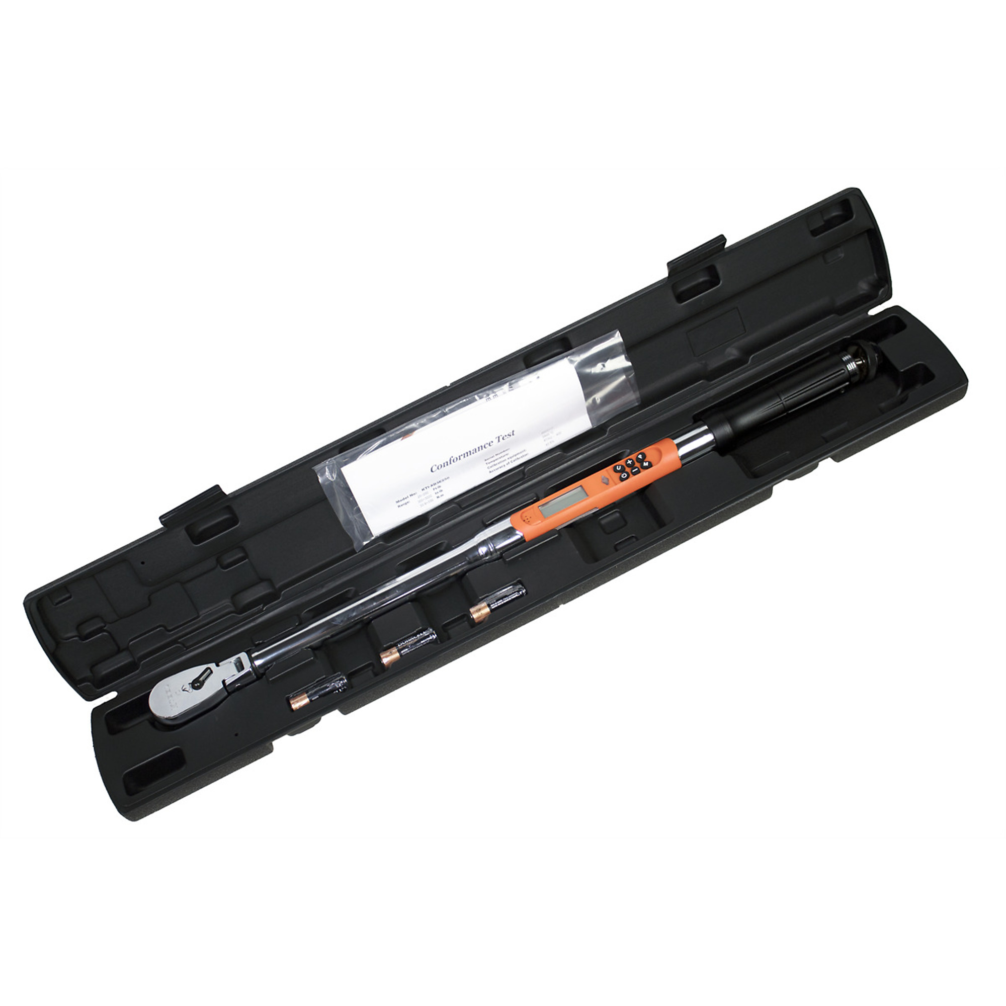 K-Tool International Electronic Torque Wrench — 1/2in. Drive, 250 ft./lbs., Model# KTIXD3E250